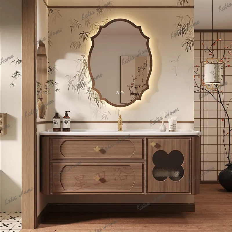 Home Bathroom Vanity Combo - خزائن حمام YJ، خزائن مكياج، خزائن