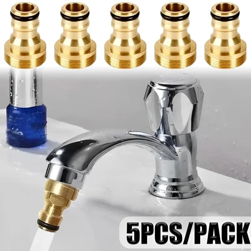 Basin Mixer Tap - 1/2/5 قطعة العالمي الحنفية محولات المطبخ