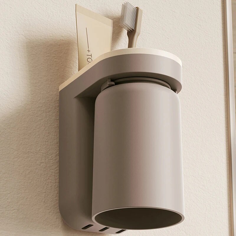 رف تخزين فرشاة أسنان مثبت على  - مراجعة Home Bathroom Organizer وسعره