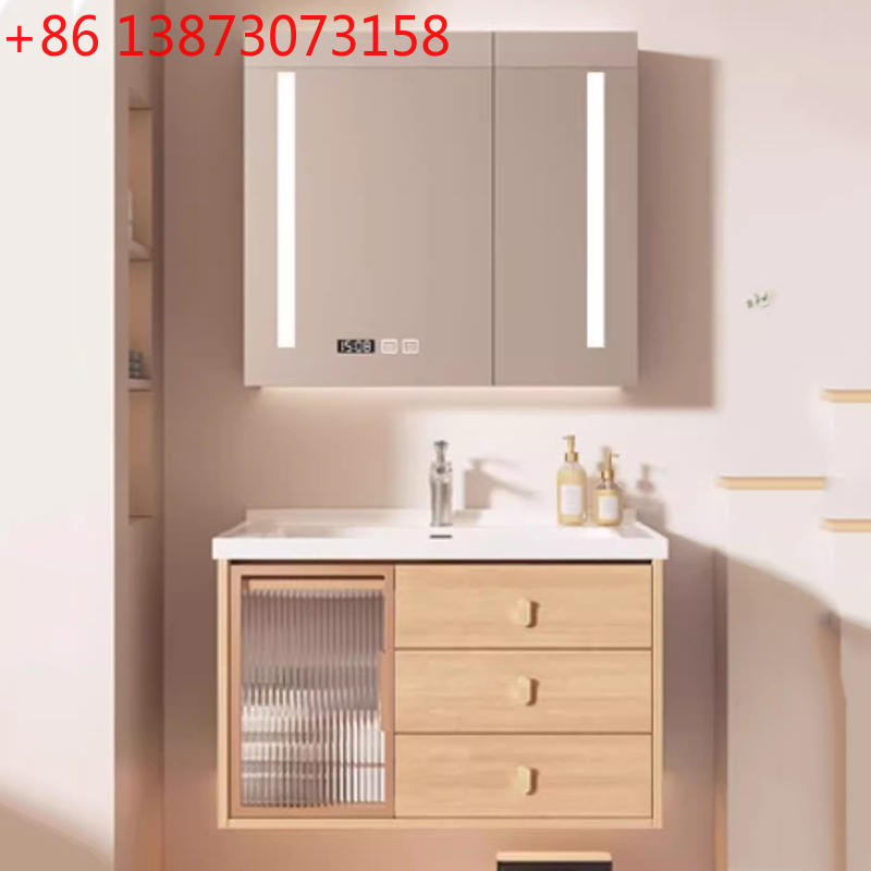 خزانة حمام عصرية فاخرة من الخش - مراجعة Home Bathroom Vanity Combo وسعره