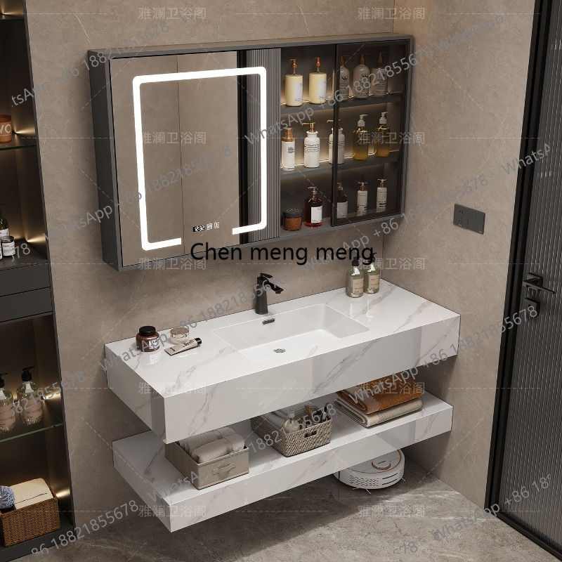 B567 أدراج ورقية، ديكورات خزائ - مراجعة Home Bathroom Vanity Combo وسعره