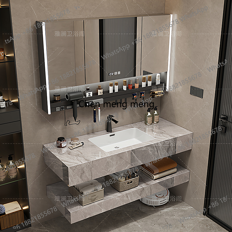 B567 أدراج ورقية، ديكورات خزائ - مراجعة Home Bathroom Vanity Combo وسعره
