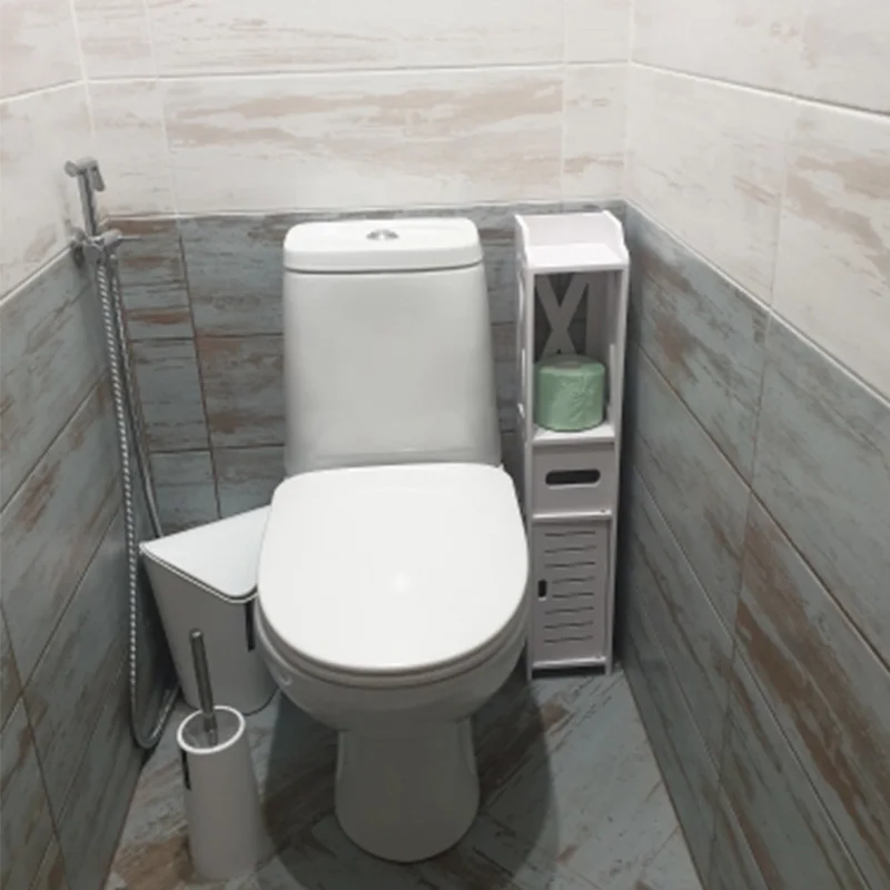 رف تخزين قائم للحمام، خزانة أر - مراجعة Home Bathroom Vanity Combo وسعره