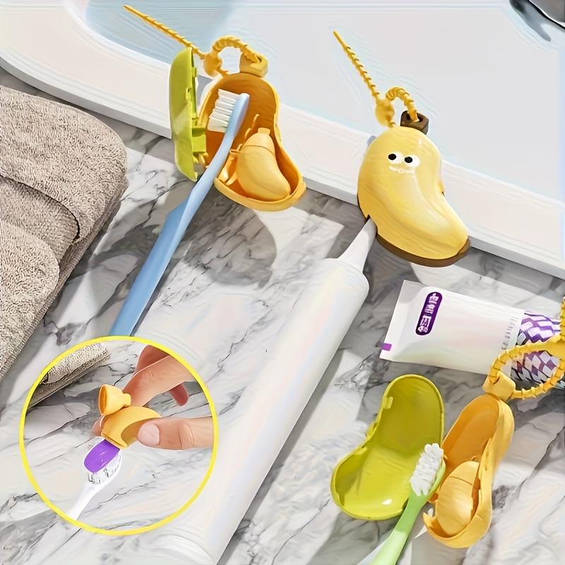 حامل فرشاة أسنان الموز اللطيف، - مراجعة Home Bathroom Organizer وسعره
